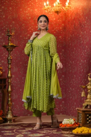 Ethnic Dress Gold